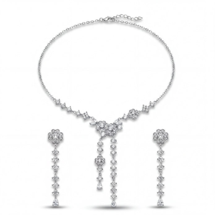 Floral Dangle Set