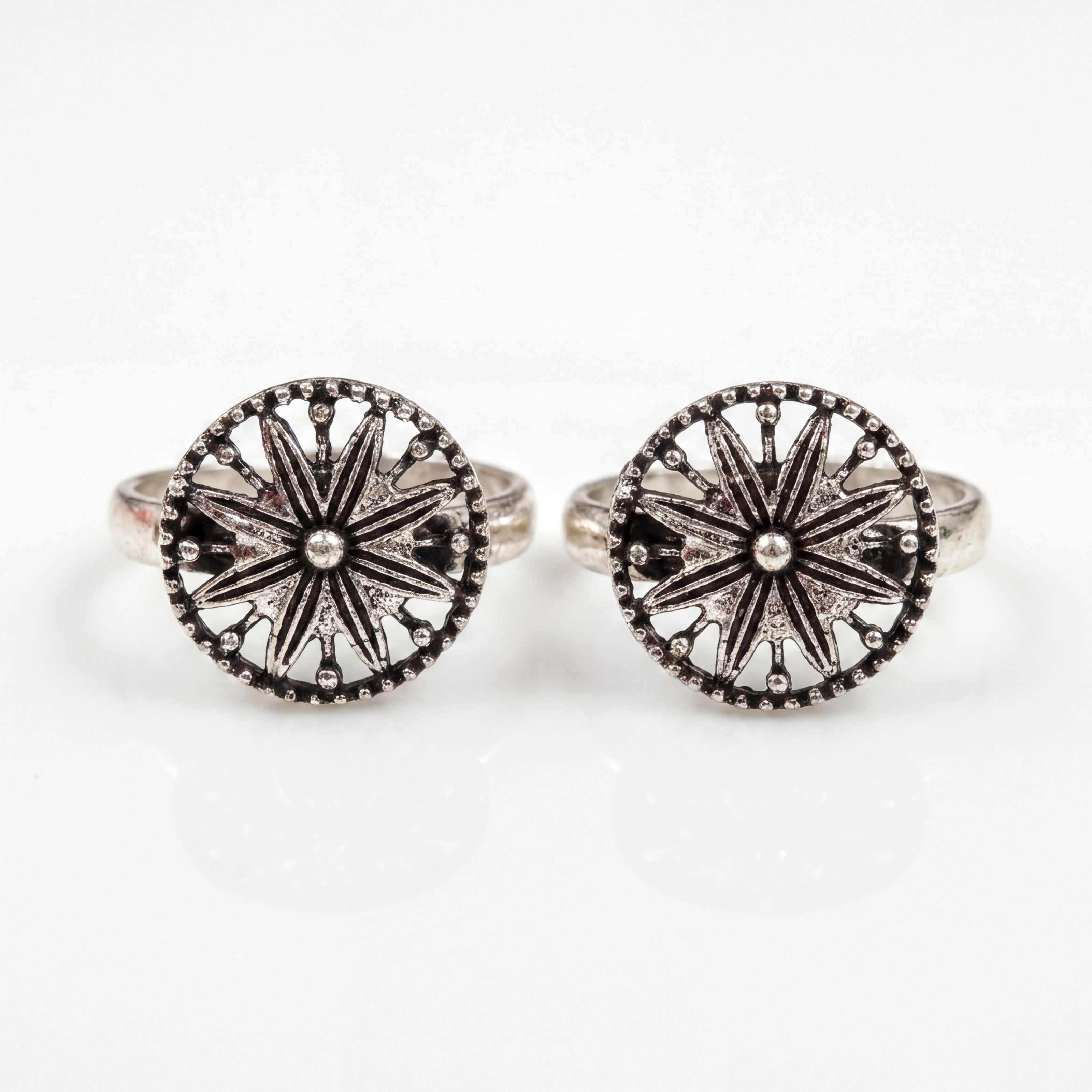Vintage Compass Toe Rings