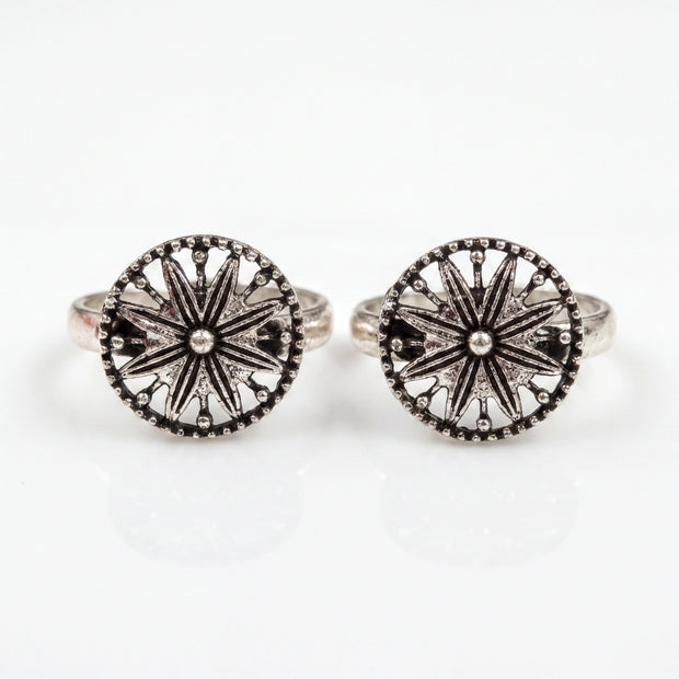 Vintage Compass Toe Rings