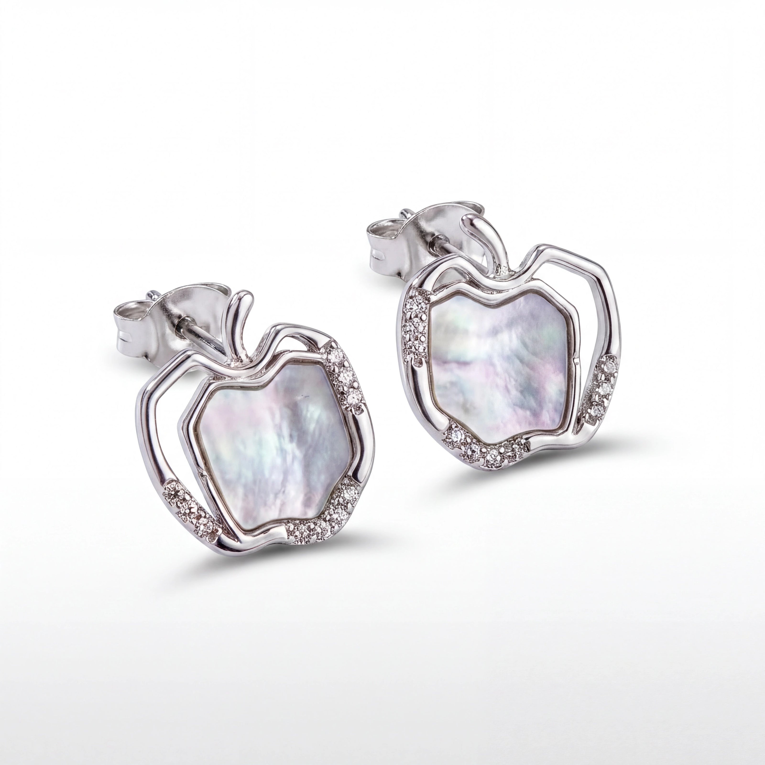 Pearl Apple Studs
