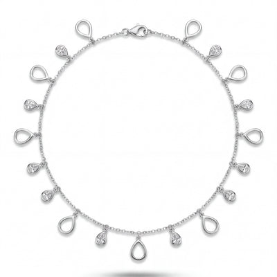 Teardrop Charm Necklace