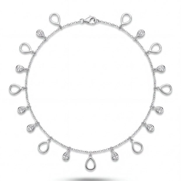 Teardrop Charm Necklace