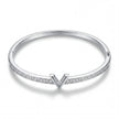 V Pavé Bangle