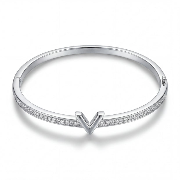 V Pavé Bangle