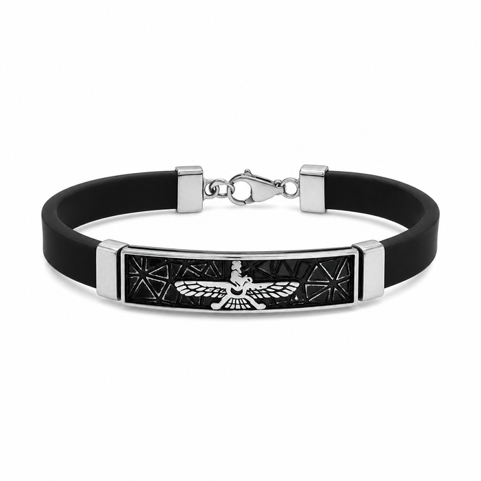 Faravahar Black Bracelet
