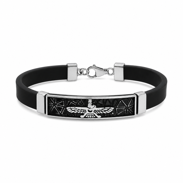 Faravahar Black Bracelet
