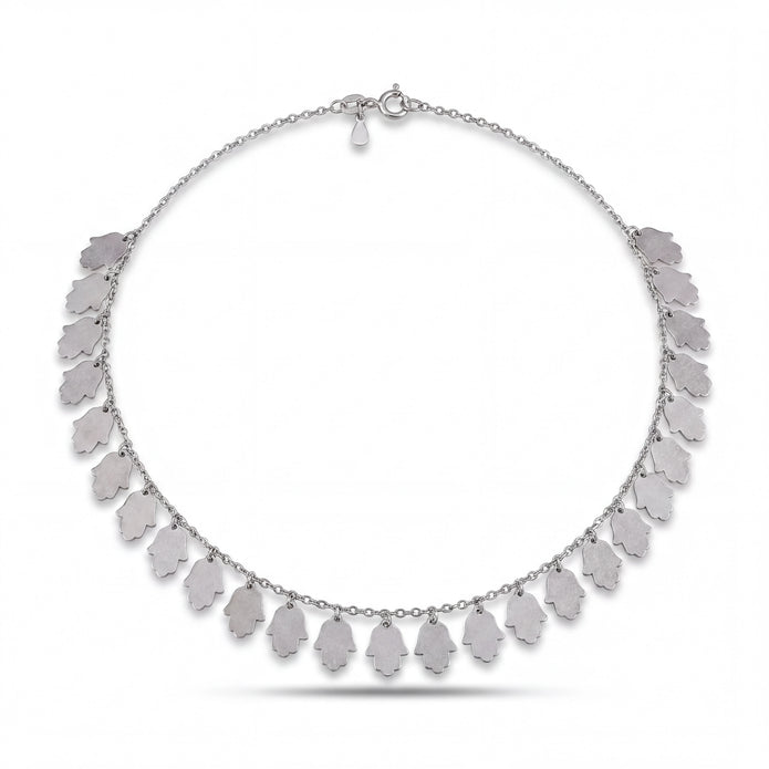 Hand Fringe Necklace