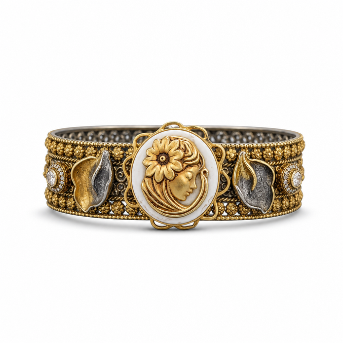 Vintage Cameo Cuff