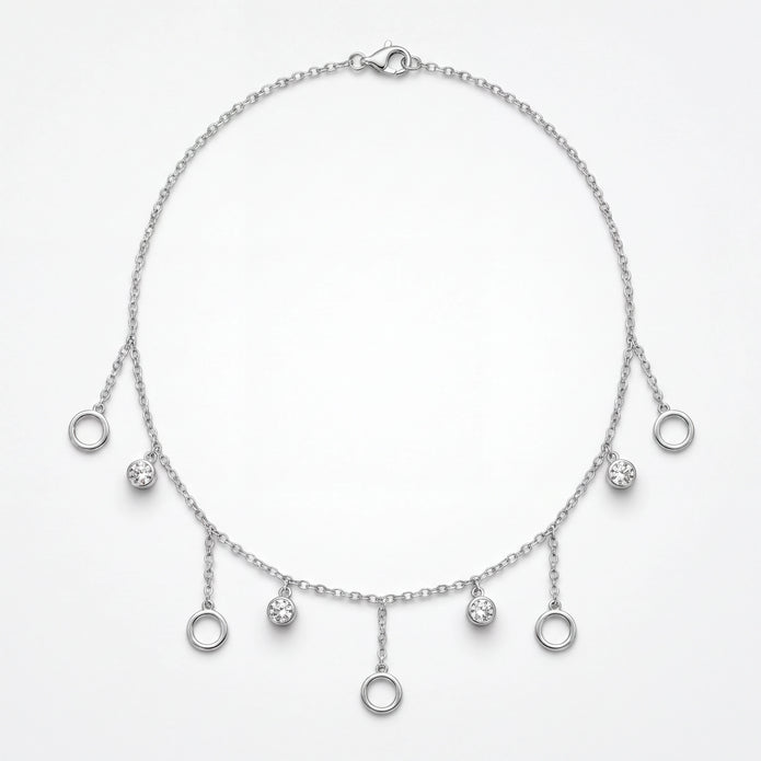 Circle Charm Necklace
