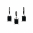 Onyx Marcasite Set