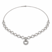 CZ Circle Link Set