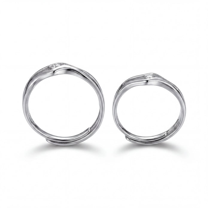 Wave Couple Ring