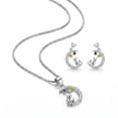 Cat Moon CZ Set