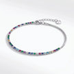 Rainbow Stone Anklet