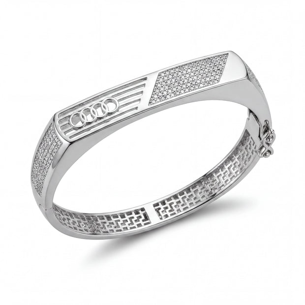 Pavé Grid Bracelet