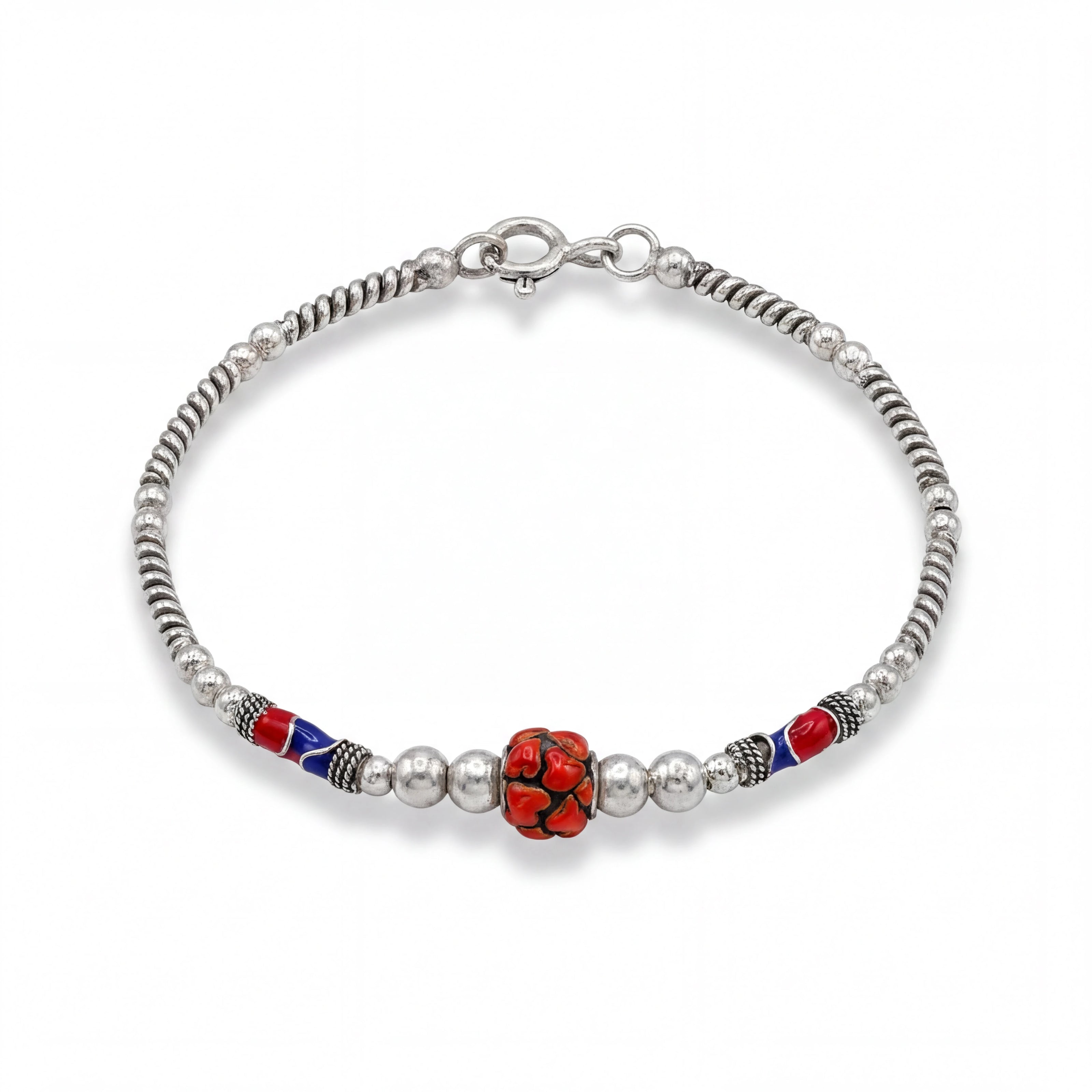 Artisanal Colour Bead Bracelet