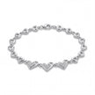 Sparkling Hearts Bracelet