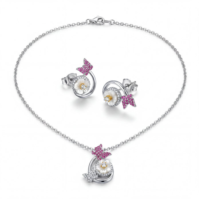 Floral Butterfly Set