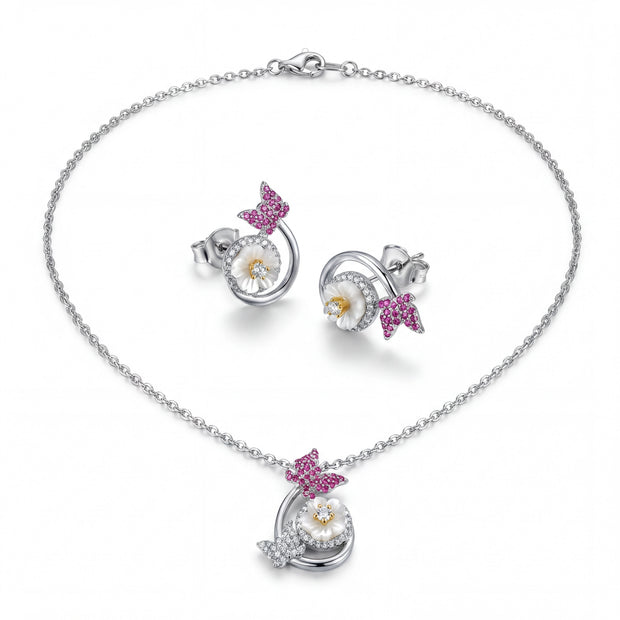 Floral Butterfly Set