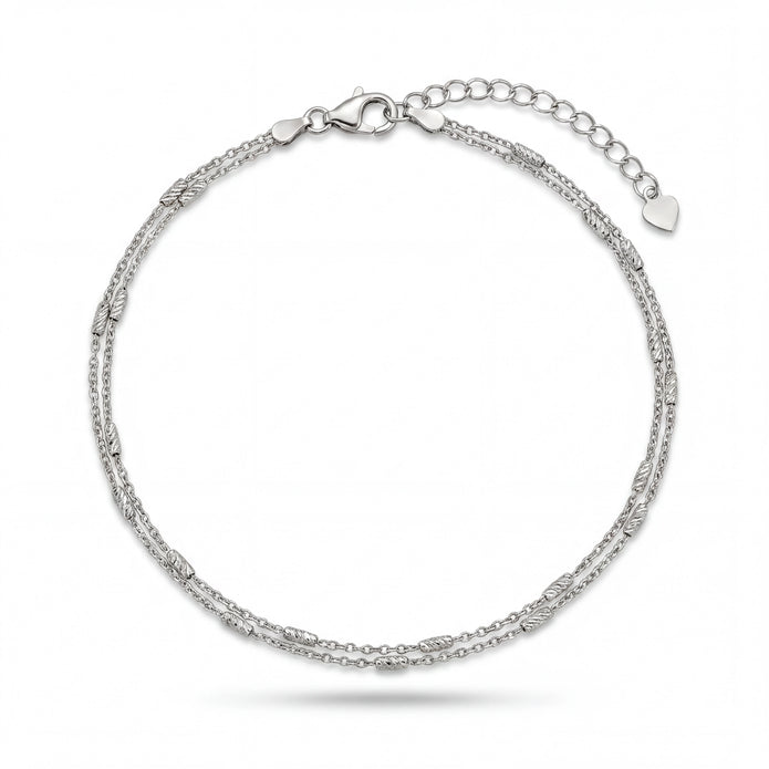 Layered Bead Anklet
