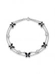 Enamel Butterfly Bracelet