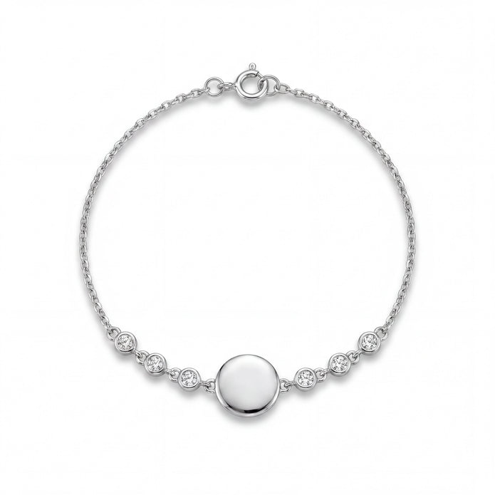 Moonlight Disc Bracelet