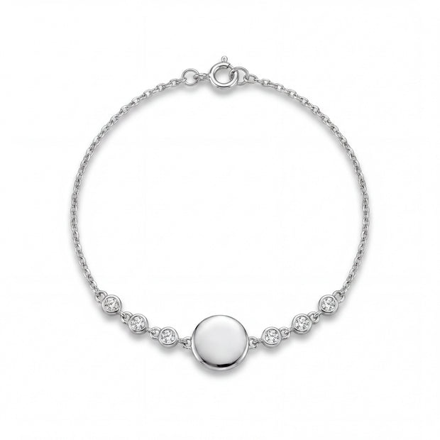 Moonlight Disc Bracelet