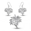 Vine Leaf Pendant Set