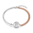 Wave Dual-Tone Bracelet
