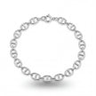 Modern Oval Link Bracelet