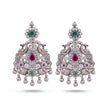 Peacock Temple Earrings