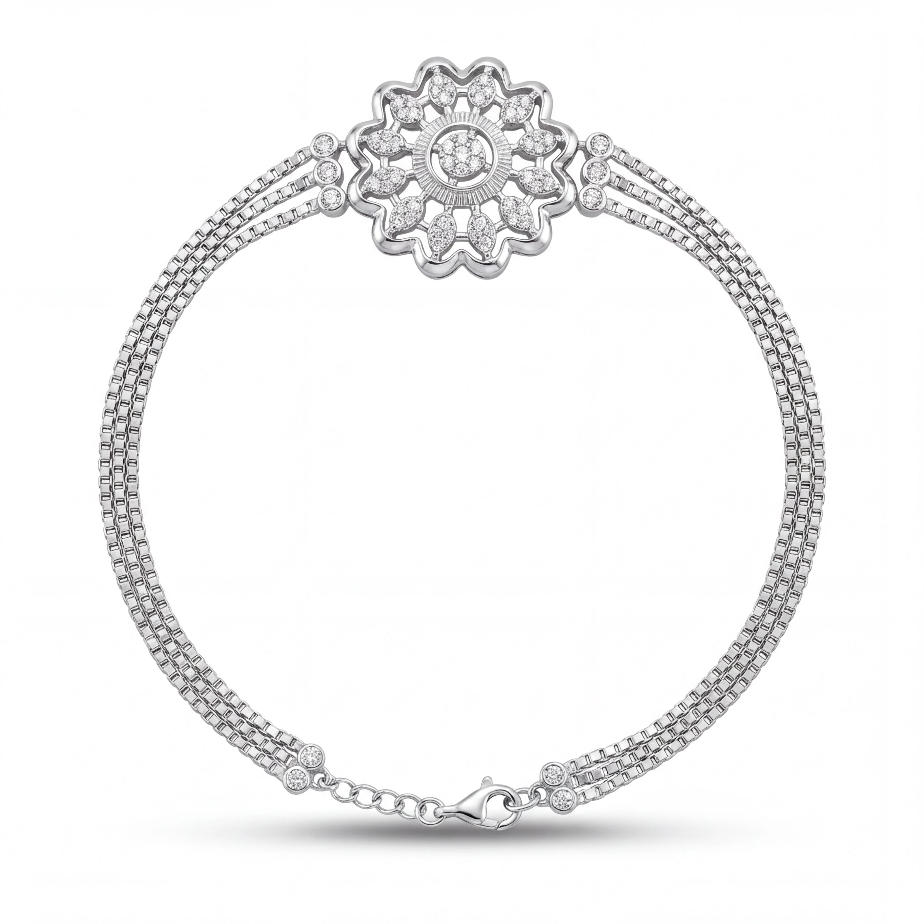 CZ Bloom Bracelet