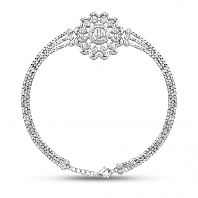 CZ Bloom Bracelet