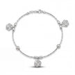 Floral Charm Anklet