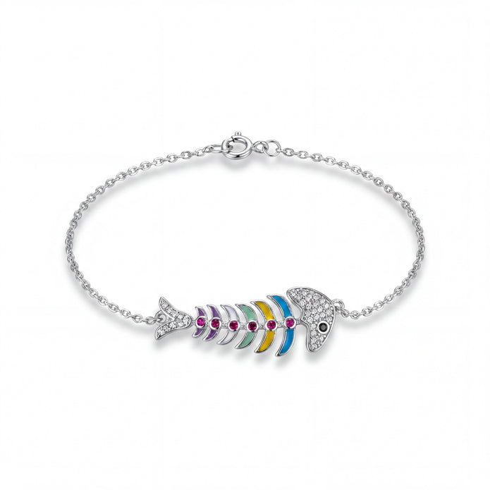 Rainbow Fish Bracelet