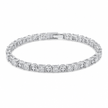 CZ Motif Link Bracelet