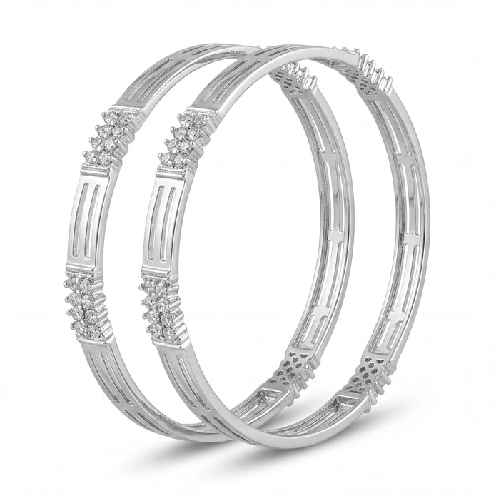 CZ Cutwork Bangles