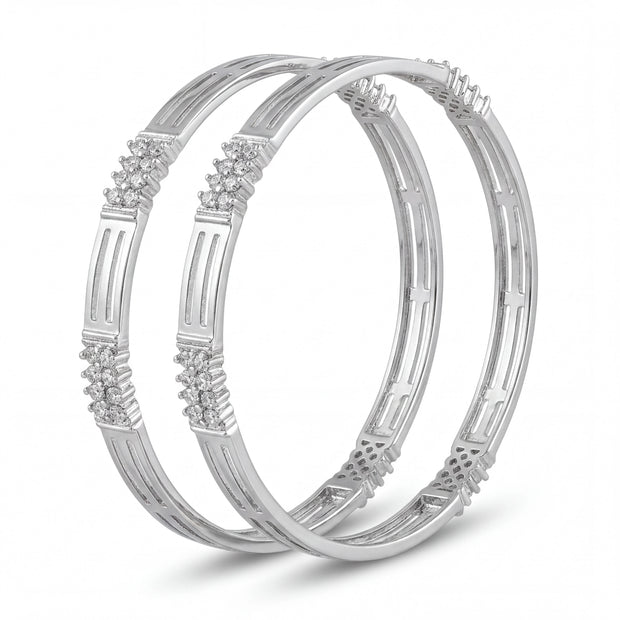 CZ Cutwork Bangles
