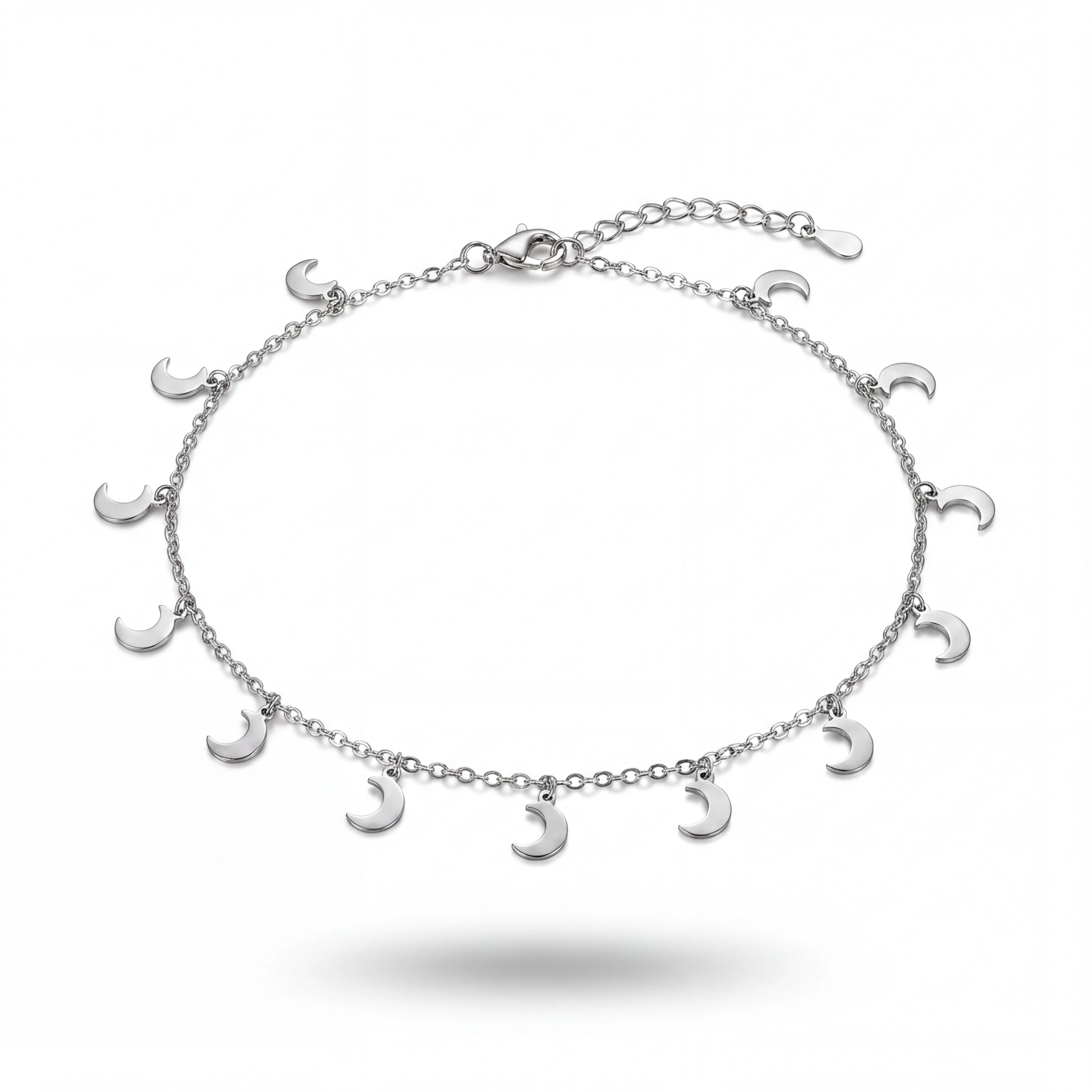Crescent Charm Anklet