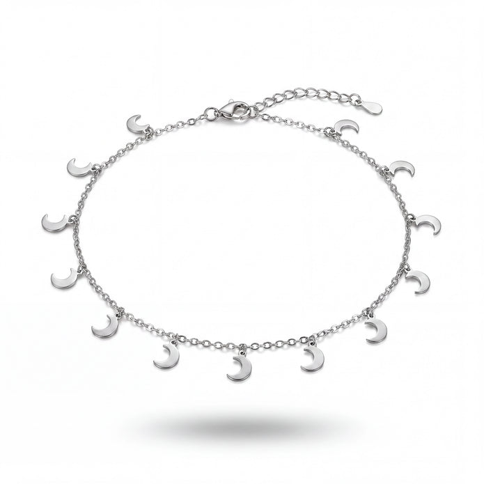 Crescent Charm Anklet