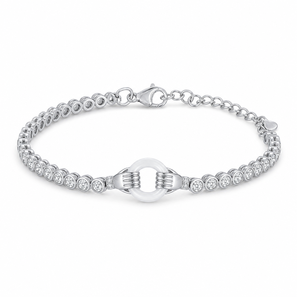 Ceramic Halo Bracelet