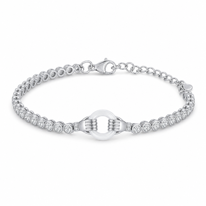 Ceramic Halo Bracelet