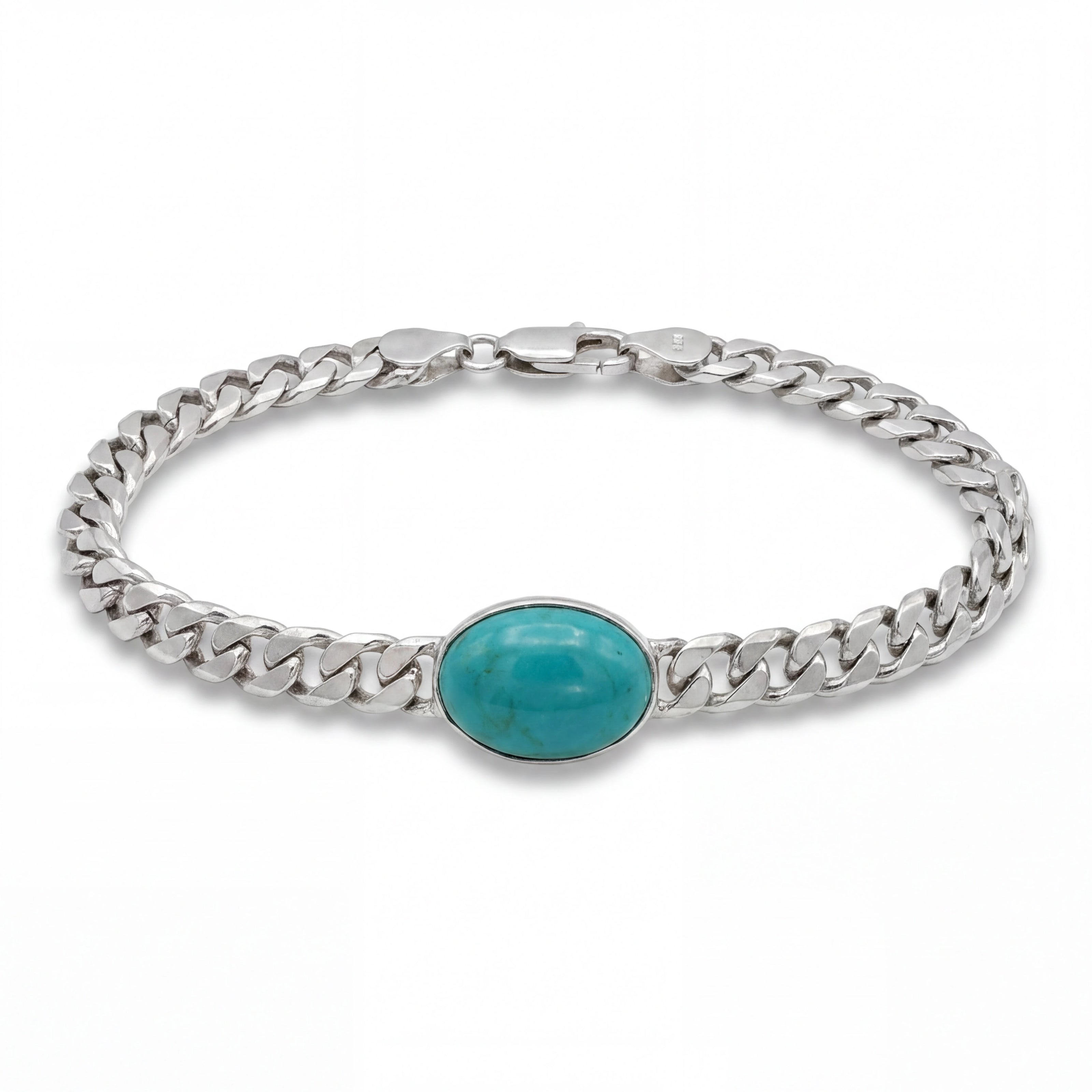 Turquoise Curb Bracelet