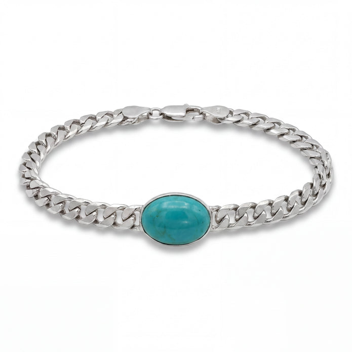 Turquoise Curb Bracelet