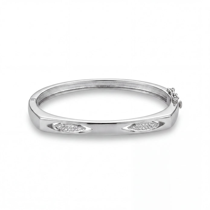 Geometric Sparkle Bangle