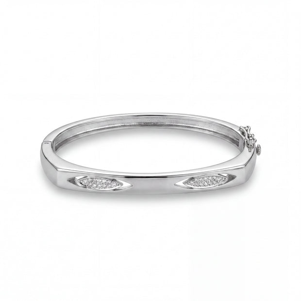 Geometric Sparkle Bangle