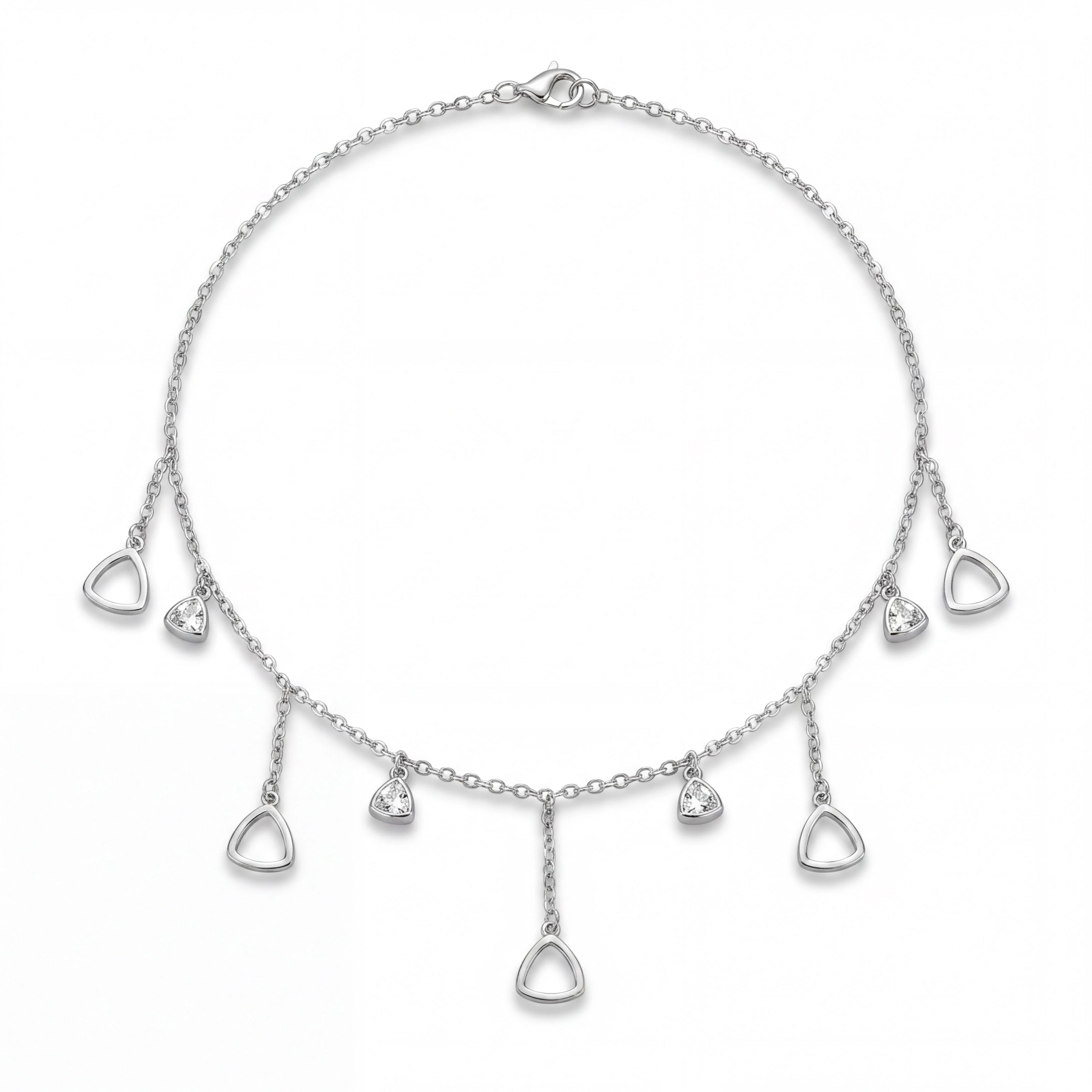 Triangle Drops Necklace