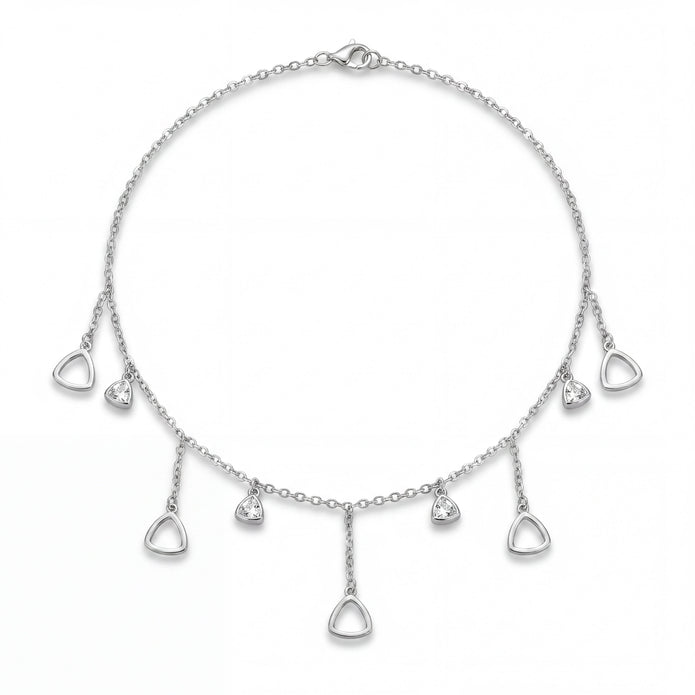 Triangle Drops Necklace