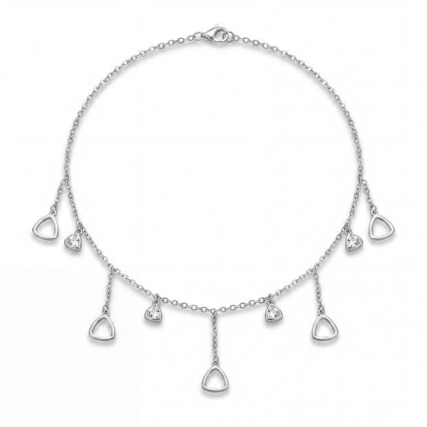 Triangle Drops Necklace