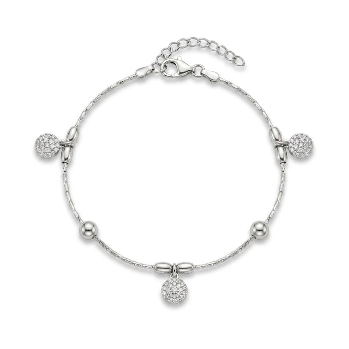 Pave Disc Anklet